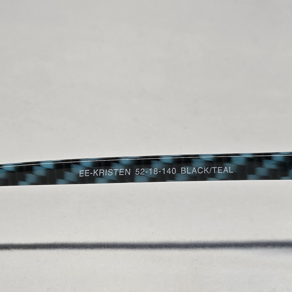 Envy Eyewear EE-Kristen Womens Eyeglasses 52[]18‎ 140 Black/teal - Picture 3 of 7